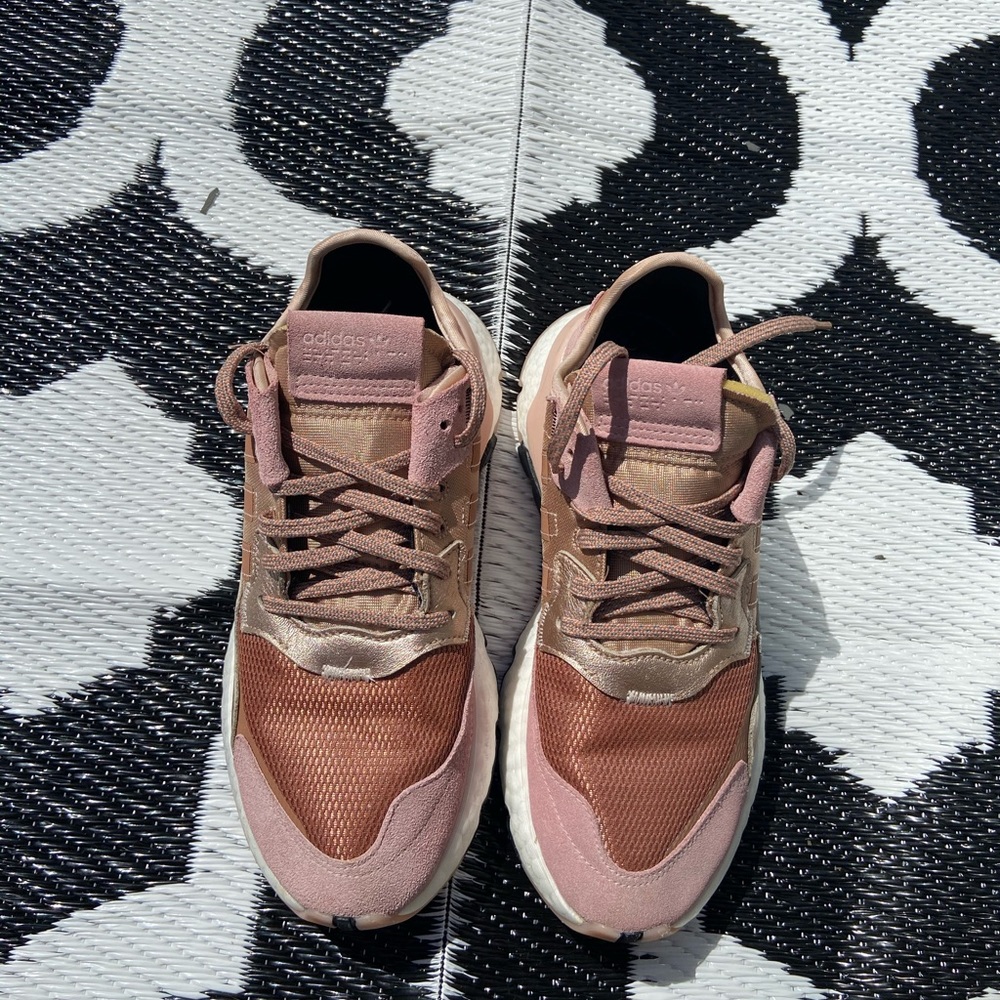Adidas Rose Gold Nite Joggers